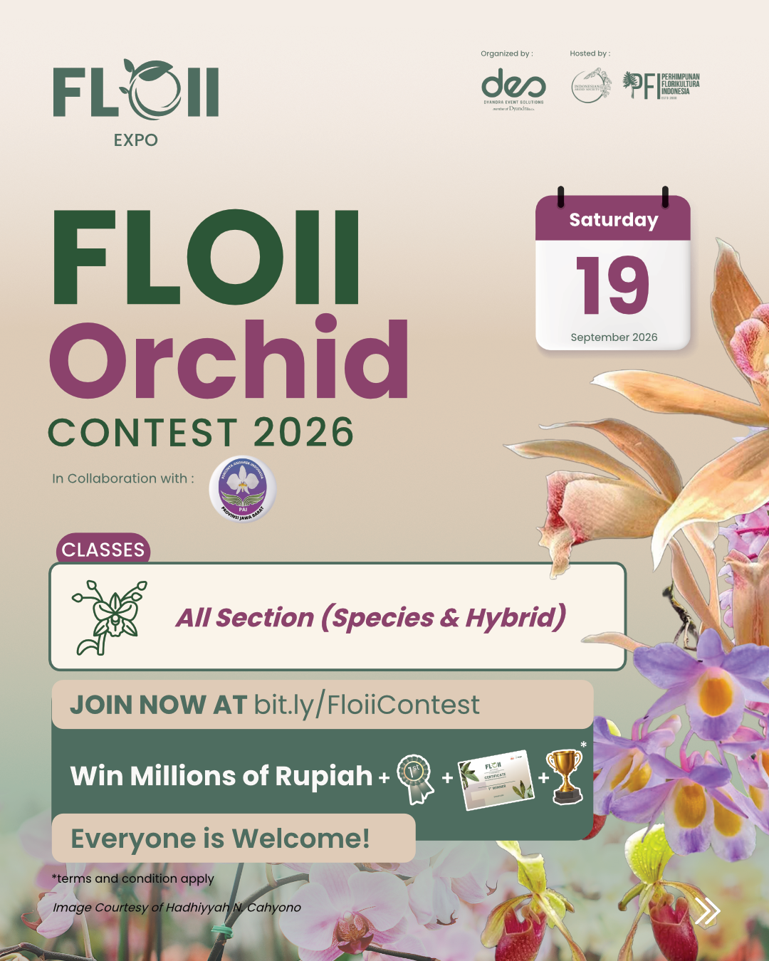 ORCHID CONTEST